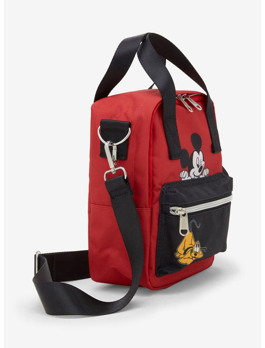 Loungefly Disney Mickey Mouse & Pluto Mini Crossbody Bag - US 0088