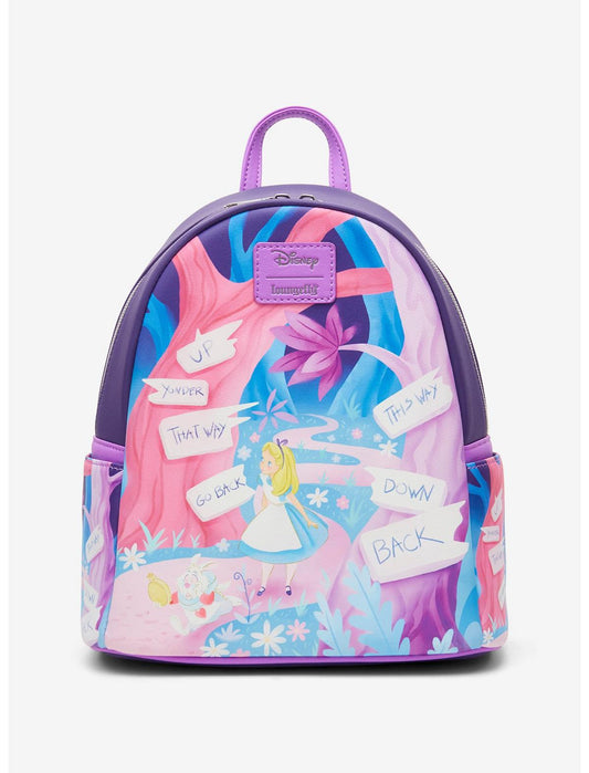 Loungefly Disney Alice In Wonderland Signs Mini Backpack - US 6436