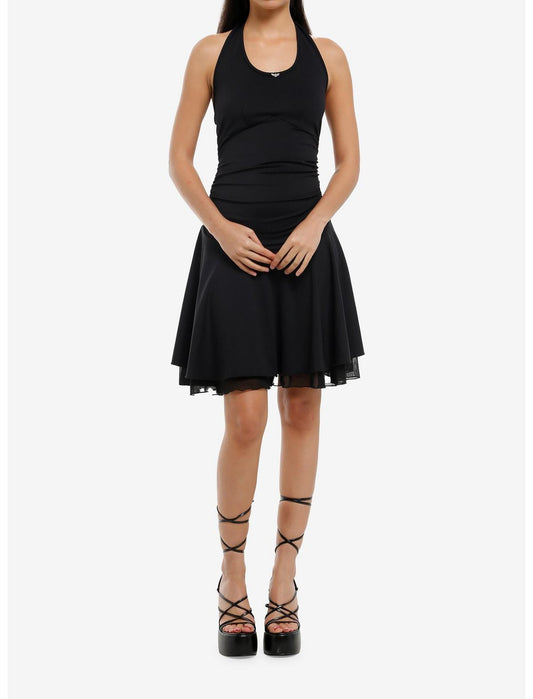 Cosmic Aura Death Moth Halter Dress - US 7701