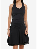 Cosmic Aura Death Moth Halter Dress - US 7701