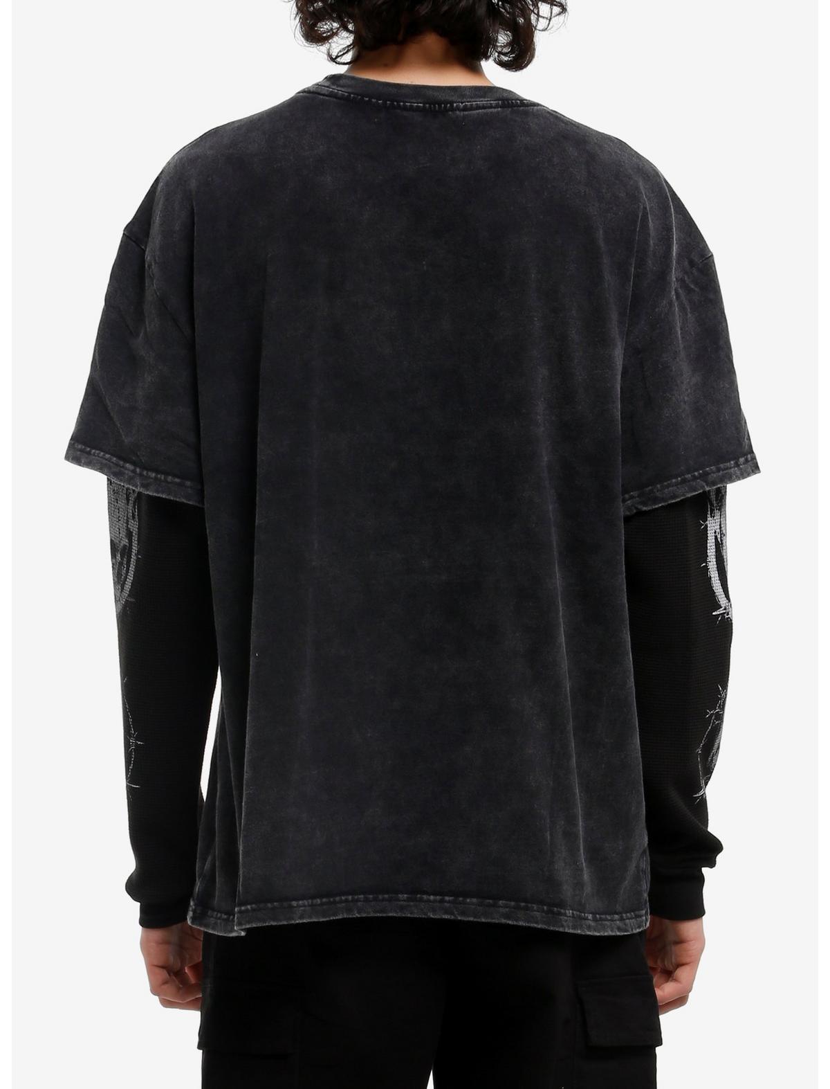 Fearless Grim Reaper Thermal Long-Sleeve T-Shirt - US 7919