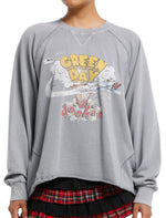 Green Day Dookie Girls Crop Sweatshirt - US 3099