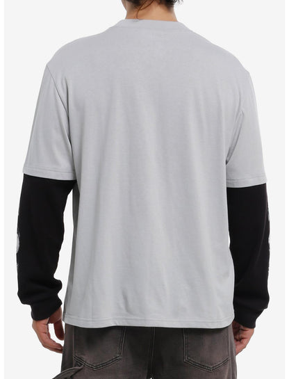Avenged Sevenfold Deathbat Twofer Long-Sleeve T-Shirt - US 0045