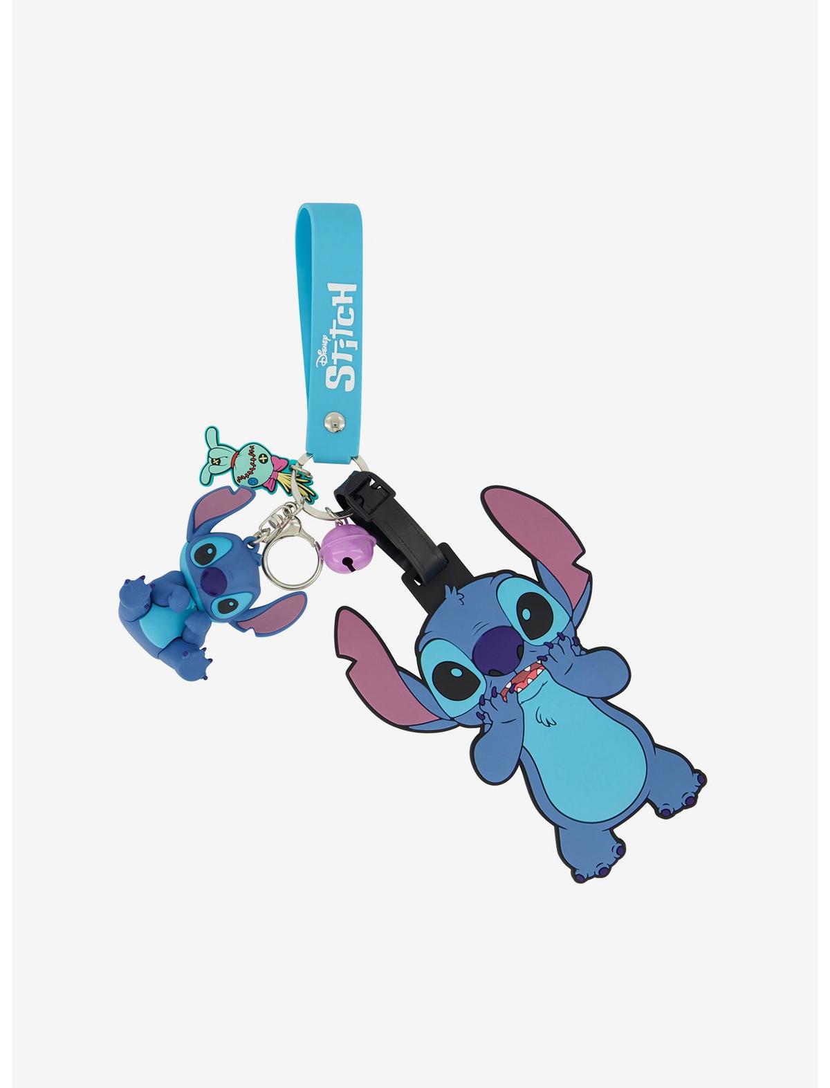 Disney Lilo & Stitch & Scrump Luggage Tag & Lanyard Set - US 8542