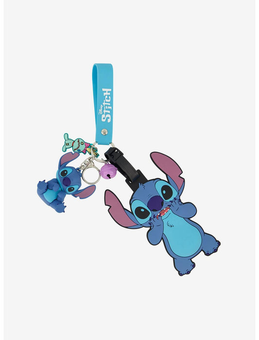 Disney Lilo & Stitch & Scrump Luggage Tag & Lanyard Set - US 8542
