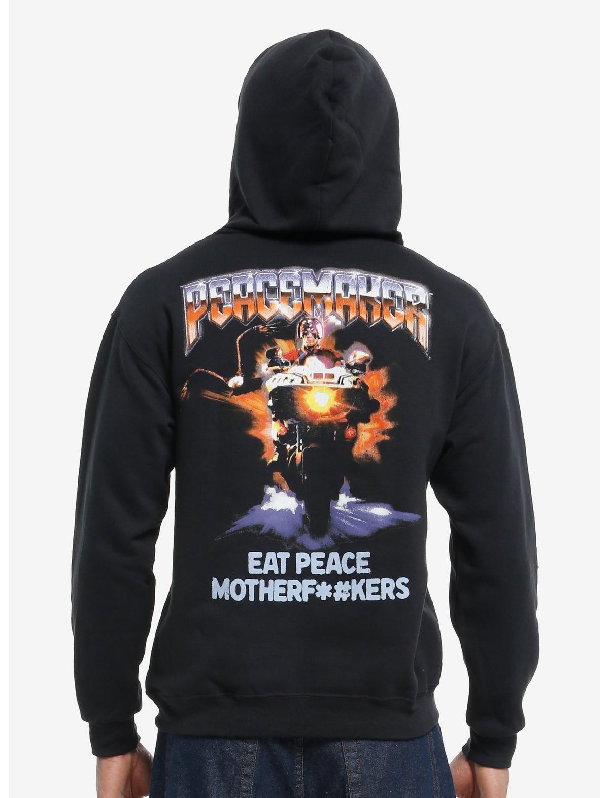 DC Comics Peacemaker Eat Peace Hoodie - US 6133