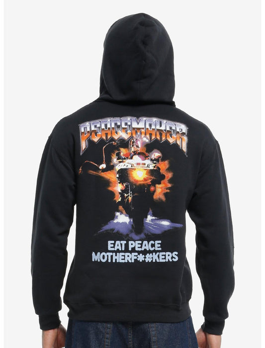 DC Comics Peacemaker Eat Peace Hoodie - US 6133