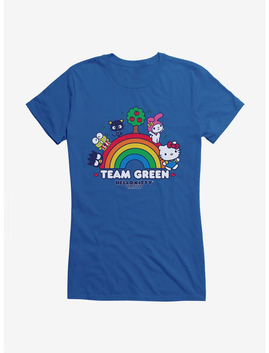 Hello Kitty & Friends Earth Day Team Green Girls T-Shirt - US 0295