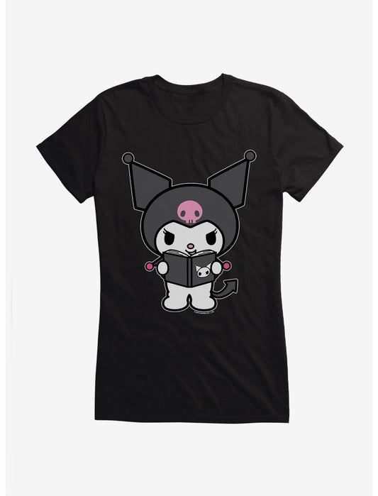 Kuromi Reading Girls T-Shirt - US 1016