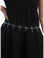 Gothic Cross Chain Belt - US 0593
