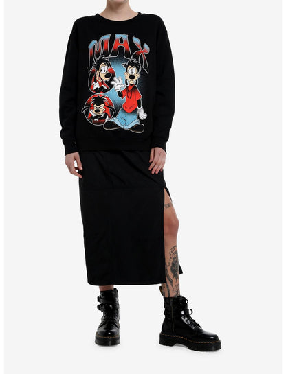 Disney A Goofy Movie Max Collage Girls Sweatshirt - US 6381