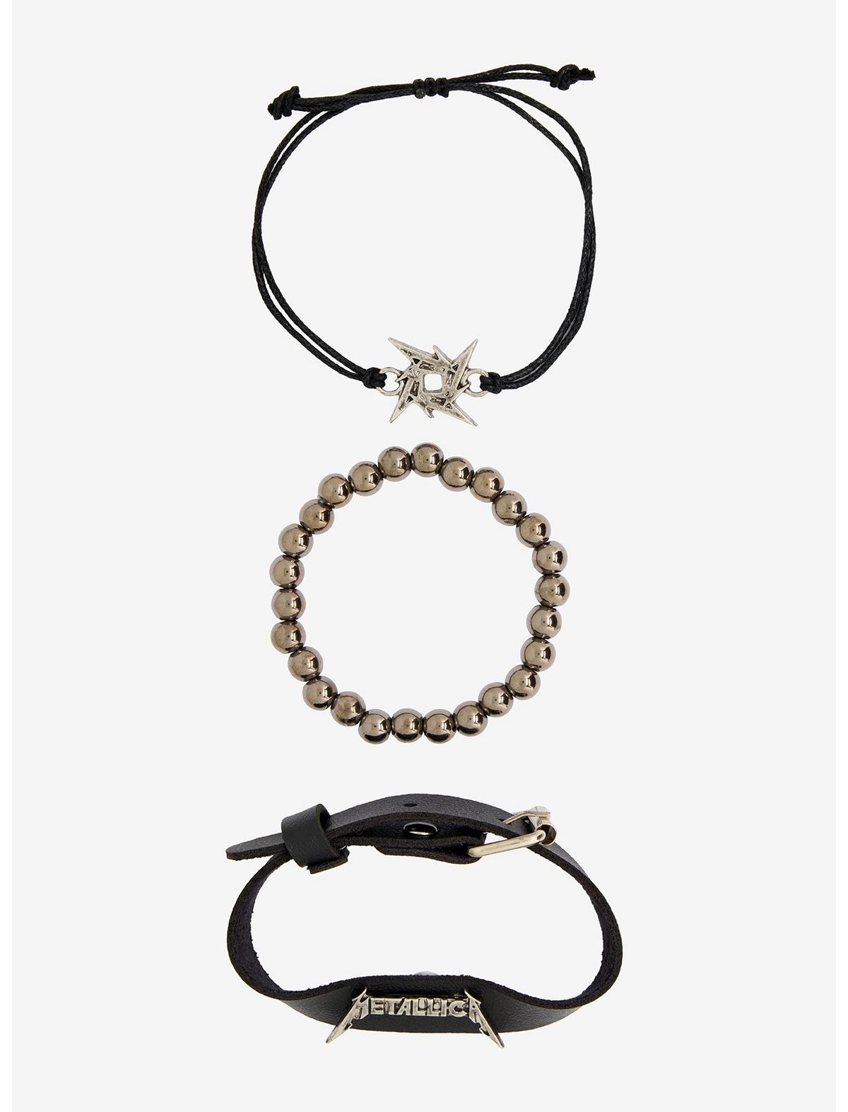 Metallica Logo Bracelet Set - US 7923