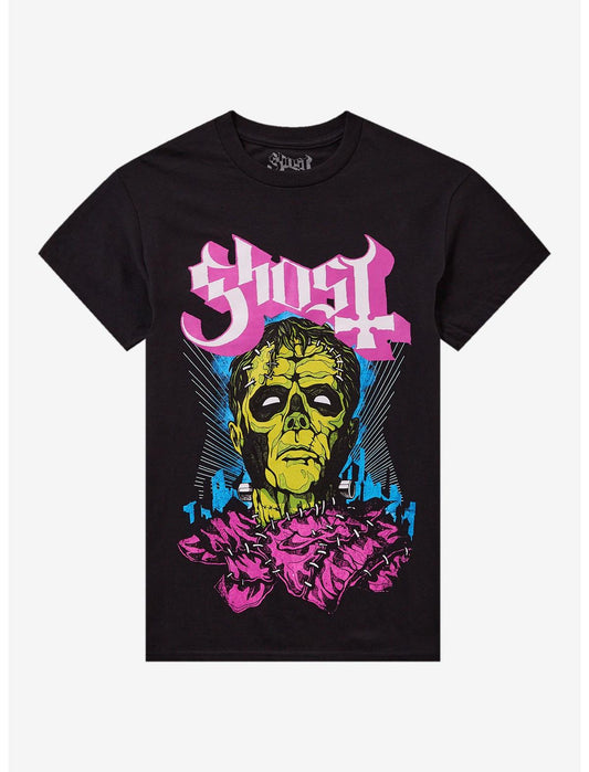 Ghost Frankenpapa Glow-In-The-Dark T-Shirt - US 4825
