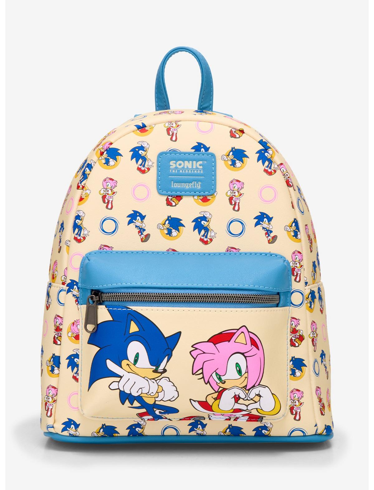 Loungefly Sonic The Hedgehog Amy Rose & Sonic Mini Backpack - US 9359
