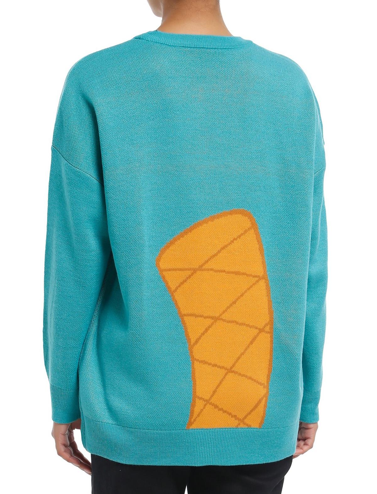 Disney Phineas And Ferb Perry Intarsia Girls Sweater - US 1686