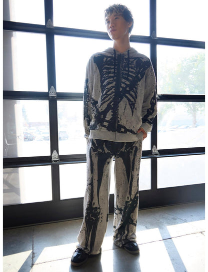 Chained Rib Cage Hoodie - US 0520