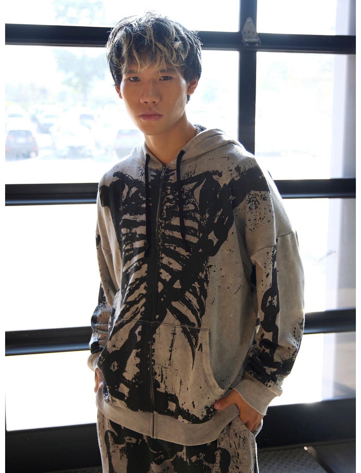 Chained Rib Cage Hoodie - US 0520