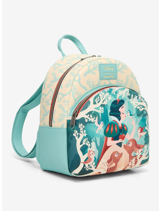 Loungefly Disney Snow White And The Seven Dwarfs Forest Animals Mini Backpack - US 7876