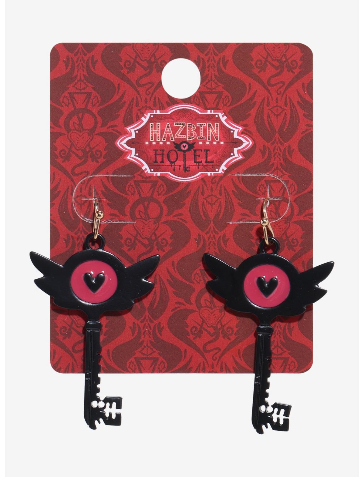 Hazbin Hotel Key Drop Earrings - US 9810