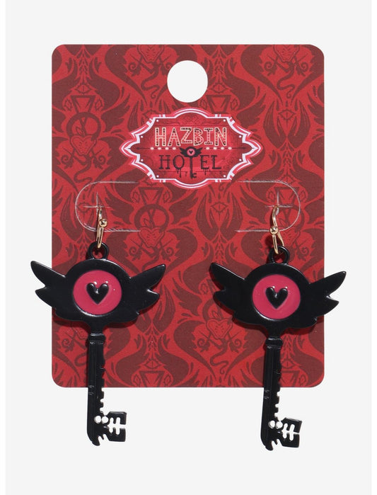 Hazbin Hotel Key Drop Earrings - US 9810