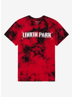 Linkin Park Red & Black Cloud Wash T-Shirt - US 1177