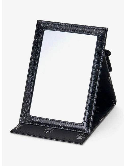Kuromi Heart Gem Glitter Folding Mirror - US 7970