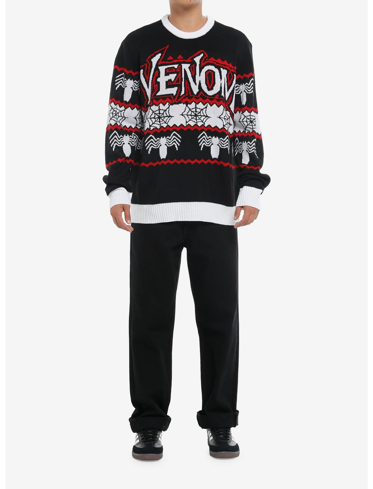 Marvel Venom Intarsia Sweater - US 0971