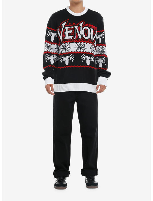 Marvel Venom Intarsia Sweater - US 0971