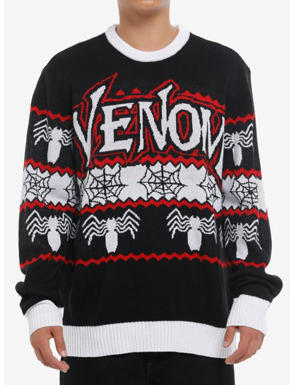 Marvel Venom Intarsia Sweater - US 0971