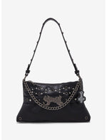 Ghost Stud Chain Shoulder Bag - US 0949