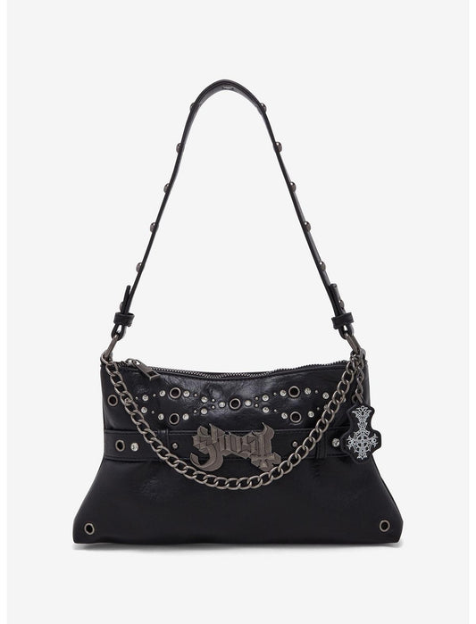 Ghost Stud Chain Shoulder Bag - US 0949