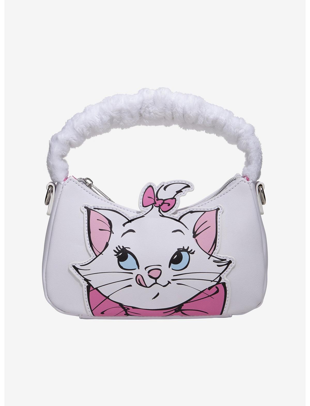 Loungefly Disney The Aristocats Marie Fuzzy Handle Crossbody Bag - US 1136