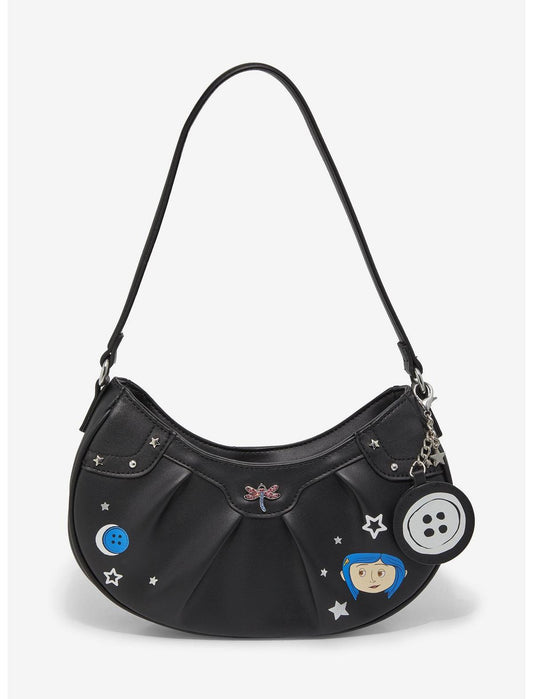 Coraline Key Chain Glow-In-The-Dark Shoulder Bag - US 7179