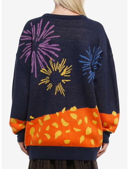 Disney Pixar Coco Miguel & Dante Girls Oversized Sweater - US 7123