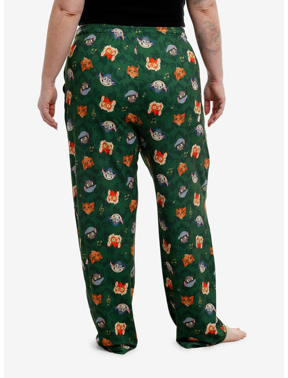 Lackadaisy Characters Pajama Pants Plus Size - US 7249