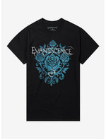 Evanescence Blue Roses T-Shirt - US 3788