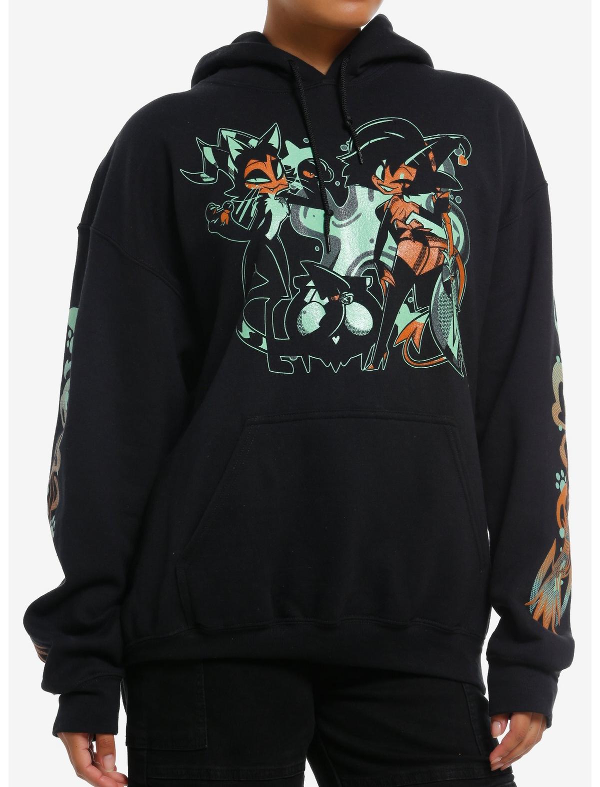 Helluva Boss Moxxie & Millie Halloween Costumes Hoodie - US 5282
