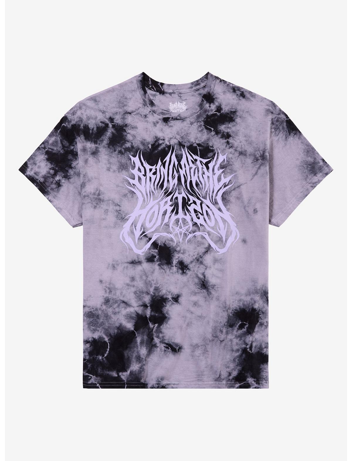 Bring Me The Horizon Black & White Wash T-Shirt - US 8434
