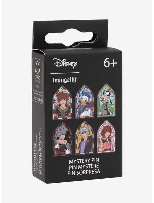 Loungefly Disney Kingdom Hearts Stained Glass Blind Box Enamel Pin Hot Topic Exclusive - US 6117