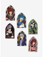 Loungefly Disney Kingdom Hearts Stained Glass Blind Box Enamel Pin Hot Topic Exclusive - US 6117