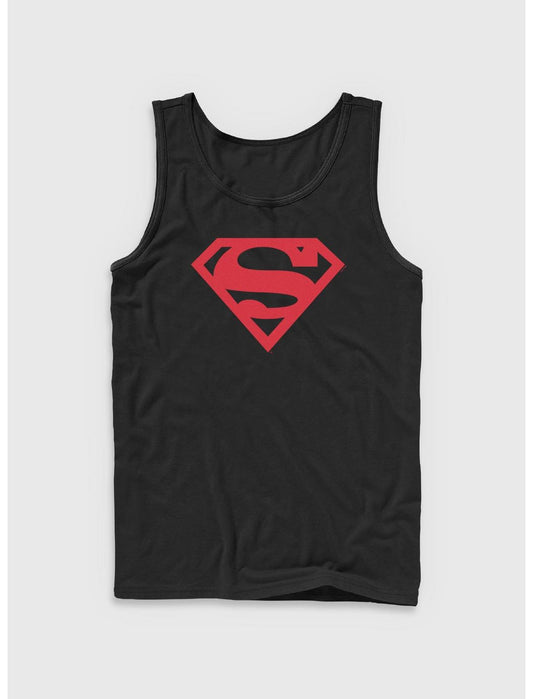 DC Superman Big Super Emblem Tank - US 6209