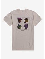 Gorillaz Demon Days Album Cover Grid T-Shirt - US 3372
