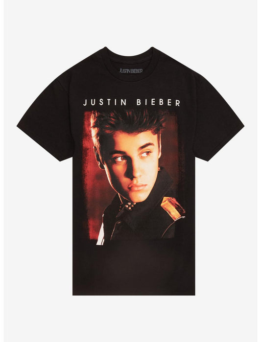 Justin Bieber Believe Album Cover Portrait T-Shirt - US 8241