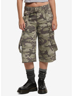 Camouflage Cargo Jorts - US 6338