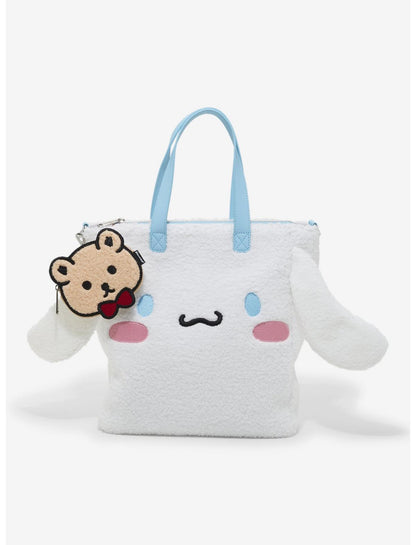 Loungefly Cinnamoroll Figural Sherpa Tote Bag With Coin Purse - US 2210