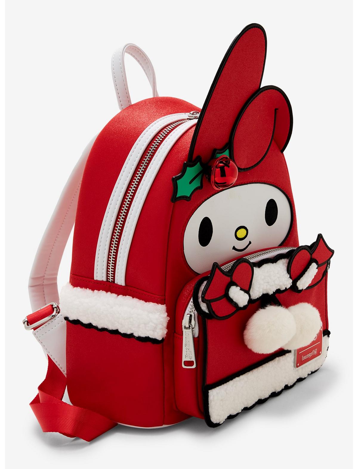 Loungefly My Melody Holiday Bell Mini Backpack - US 8570