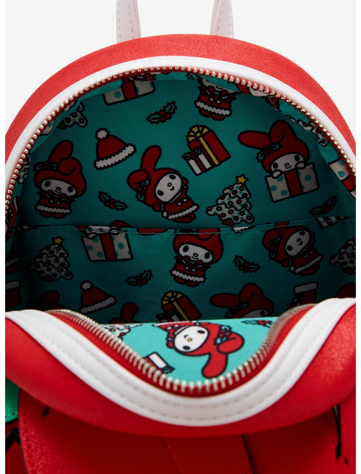 Loungefly My Melody Holiday Bell Mini Backpack - US 8570