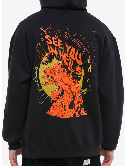Dungeons & Dragons Hell Creature Hoodie - US 3365