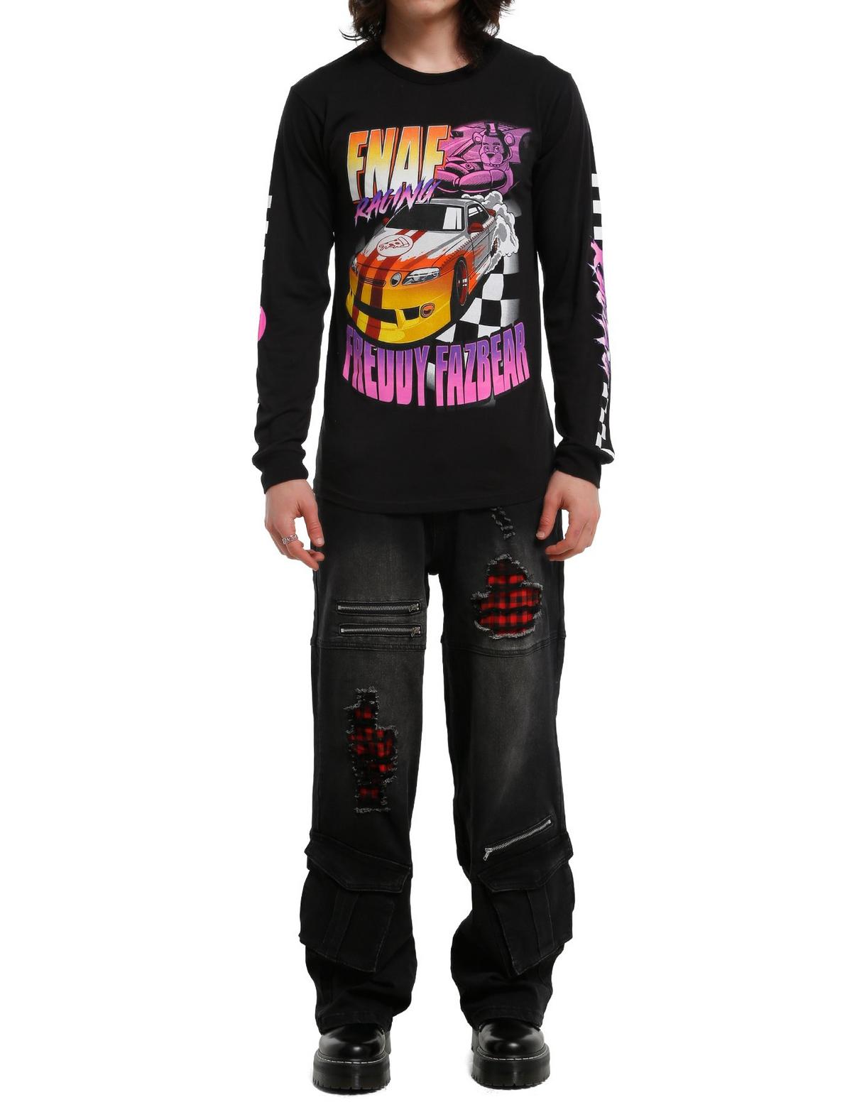 Five Nights At Freddy's Freddy Fazbear Racing Long-Sleeve T-Shirt - US 7085