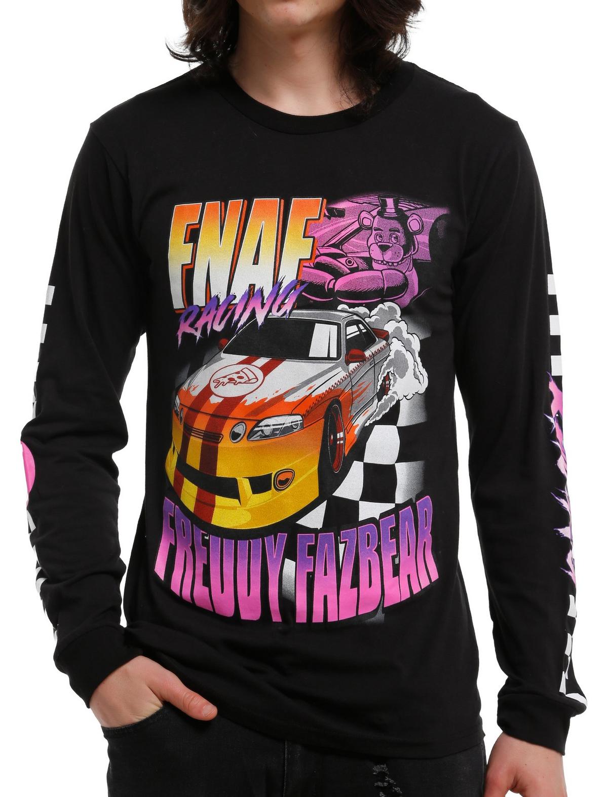 Five Nights At Freddy's Freddy Fazbear Racing Long-Sleeve T-Shirt - US 7085